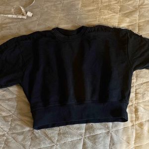 Nike Crop Pull over with Lace shoulder detail medium